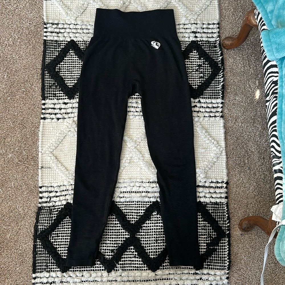 Women's best Black high-waisted seamless leggings